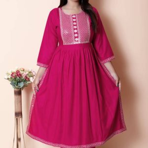 Women Viscose Rayon Kurta Pant Set