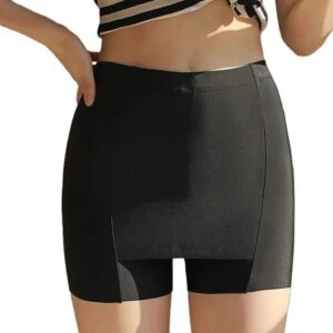 Solid Women Reversible Black Regular Shorts, Casual